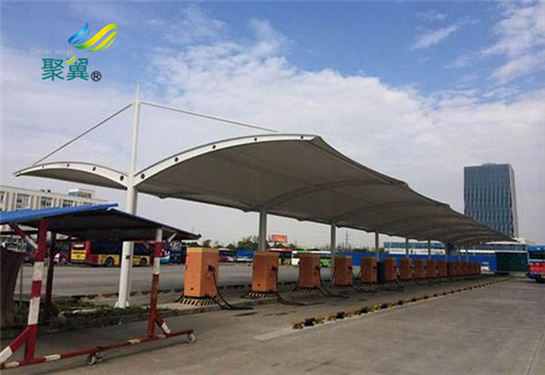 上海膜结构车棚高度与建设尺寸标准全指南 从规范到落地